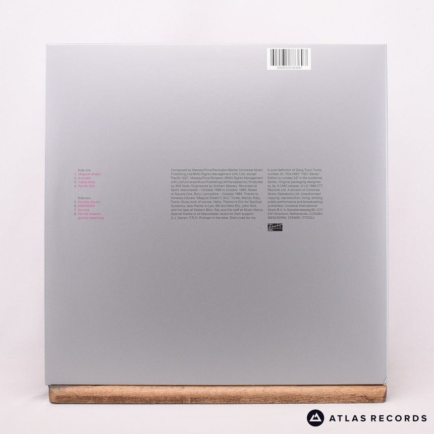 808 State - 90 - Pink Limited Edition Obi Reissue LP Vinyl Record - NM/NM