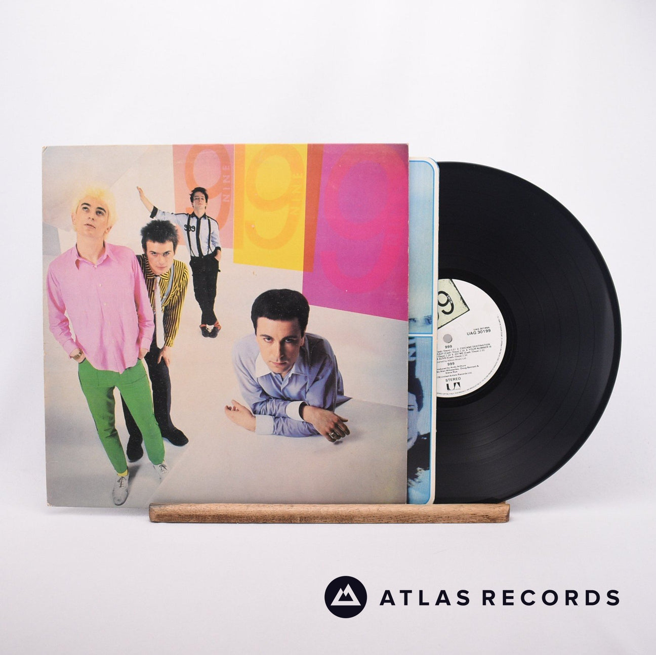 999 999 LP Vinyl Record - Front Cover & Record