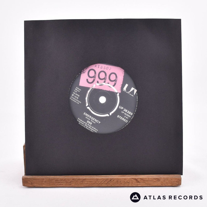 999 Emergency 7" Vinyl Record - In Sleeve