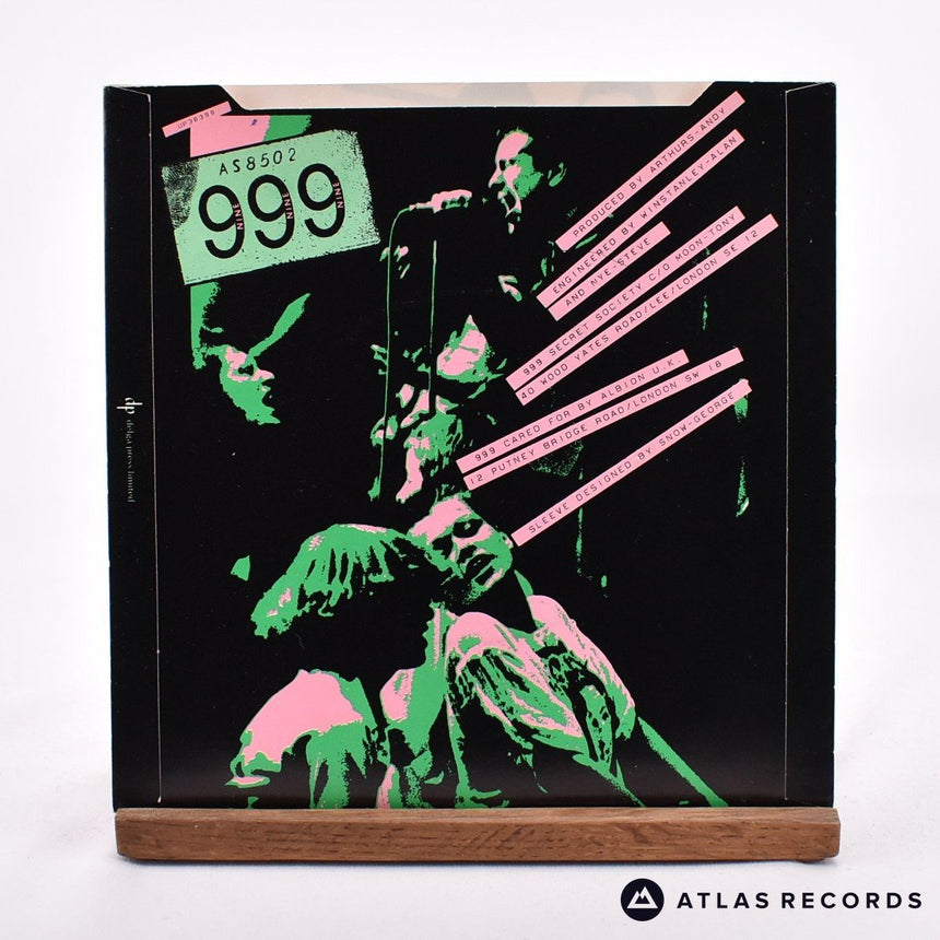 999 - Emergency - 7" Vinyl Record - EX/EX