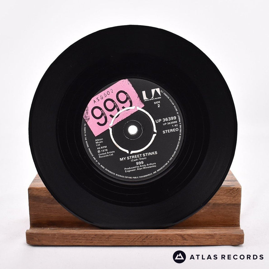 999 - Emergency - 7" Vinyl Record - EX/EX