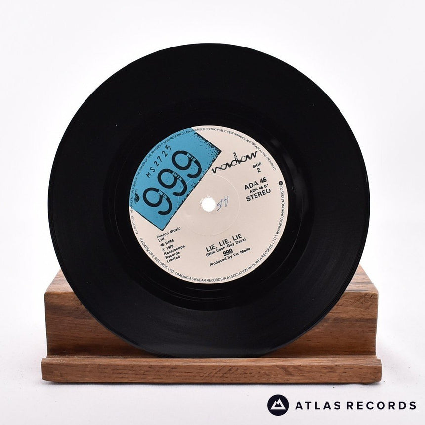 999 - Found Out Too Late - 7" Vinyl Record - NM/EX