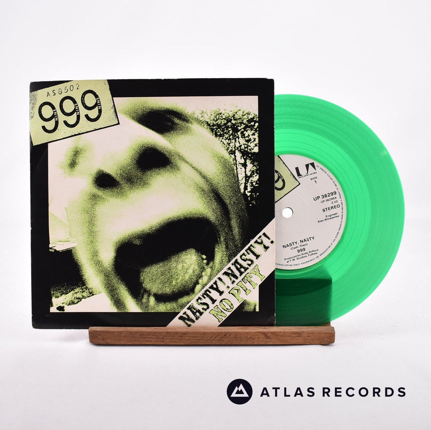 999 Nasty, Nasty 7" Vinyl Record - Front Cover & Record