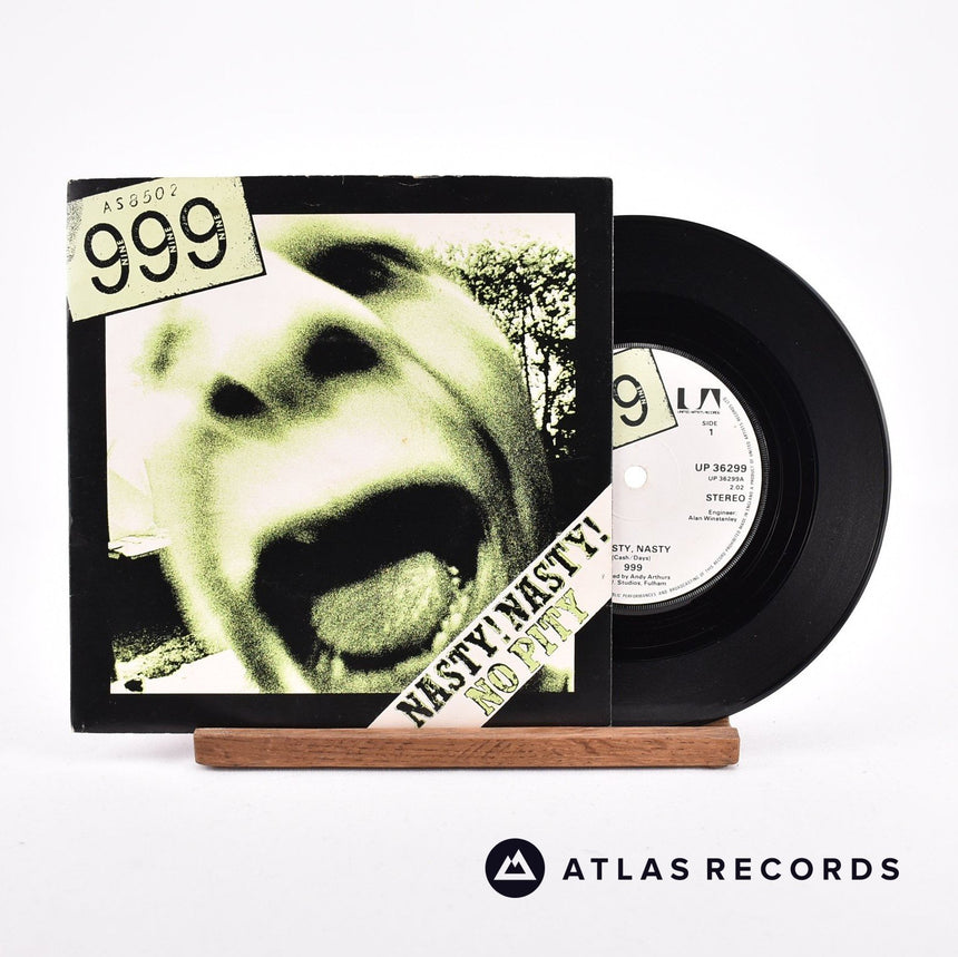 999 Nasty, Nasty 7" Vinyl Record - Front Cover & Record