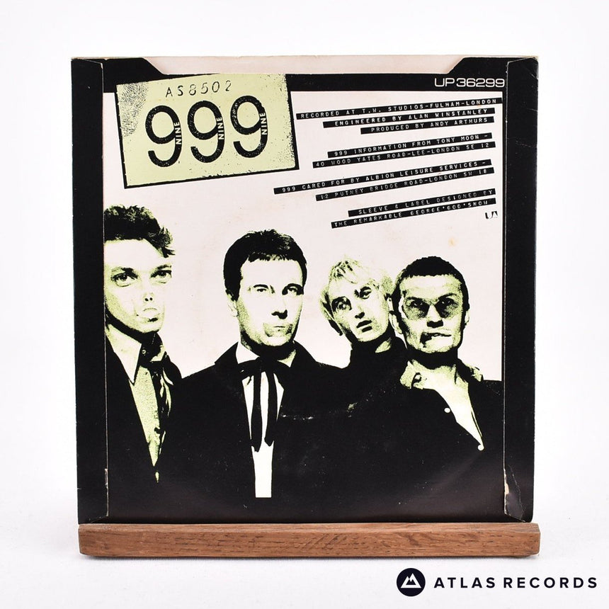 999 - Nasty, Nasty - Repress 7" Vinyl Record - VG+/VG+