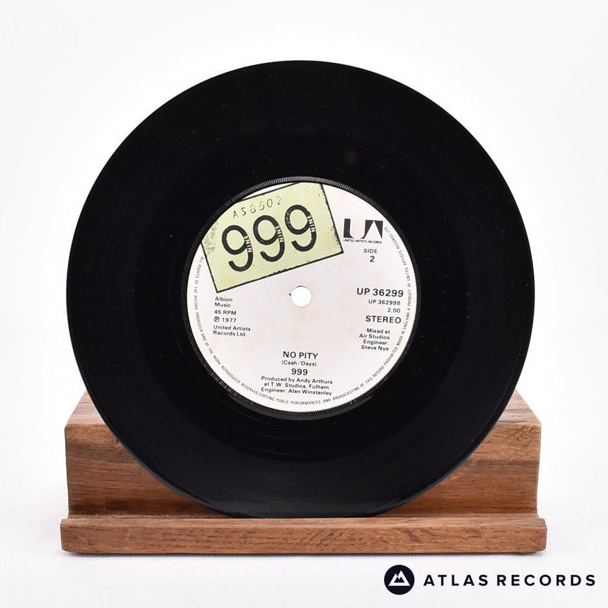 999 - Nasty, Nasty - Repress 7" Vinyl Record - VG+/VG+