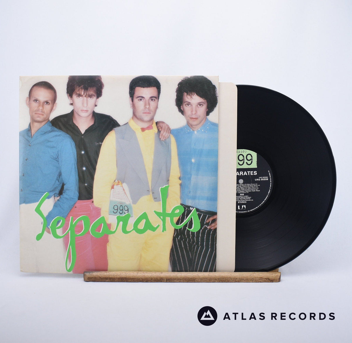 999 Separates LP Vinyl Record - Front Cover & Record