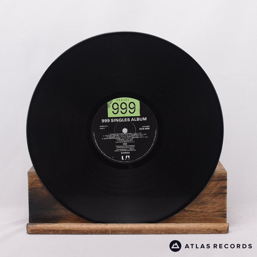 999 - The 999 Singles Album - Bilbo LP Vinyl Record - EX/EX
