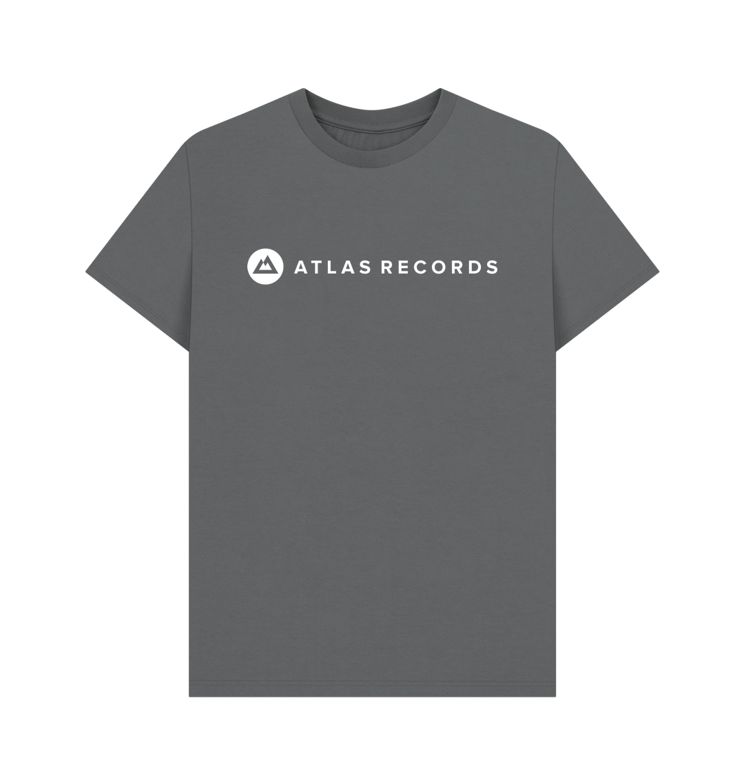 Slate Grey Atlas T-Shirt - Text Logo