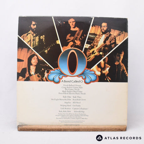 A Band Called "O" - O - LP Vinyl Record - VG+/EX