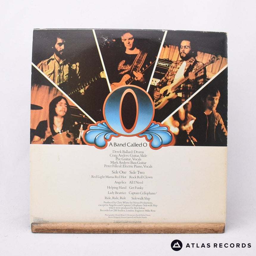 A Band Called "O" - O - LP Vinyl Record - VG+/EX