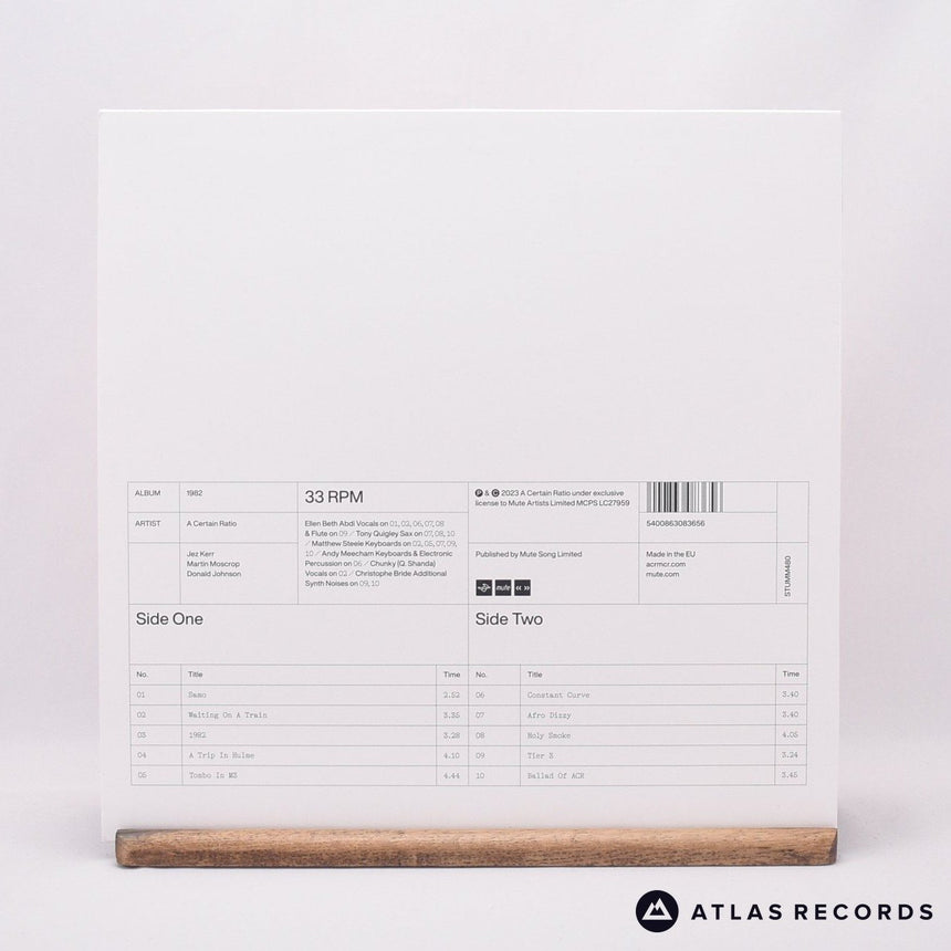 A Certain Ratio - 1982 - Orange LP Vinyl Record - NM/NM