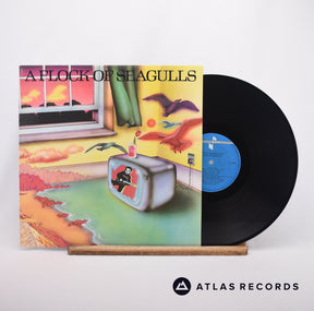 A Flock Of Seagulls A Flock Of Seagulls LP Vinyl Record - Front Cover & Record