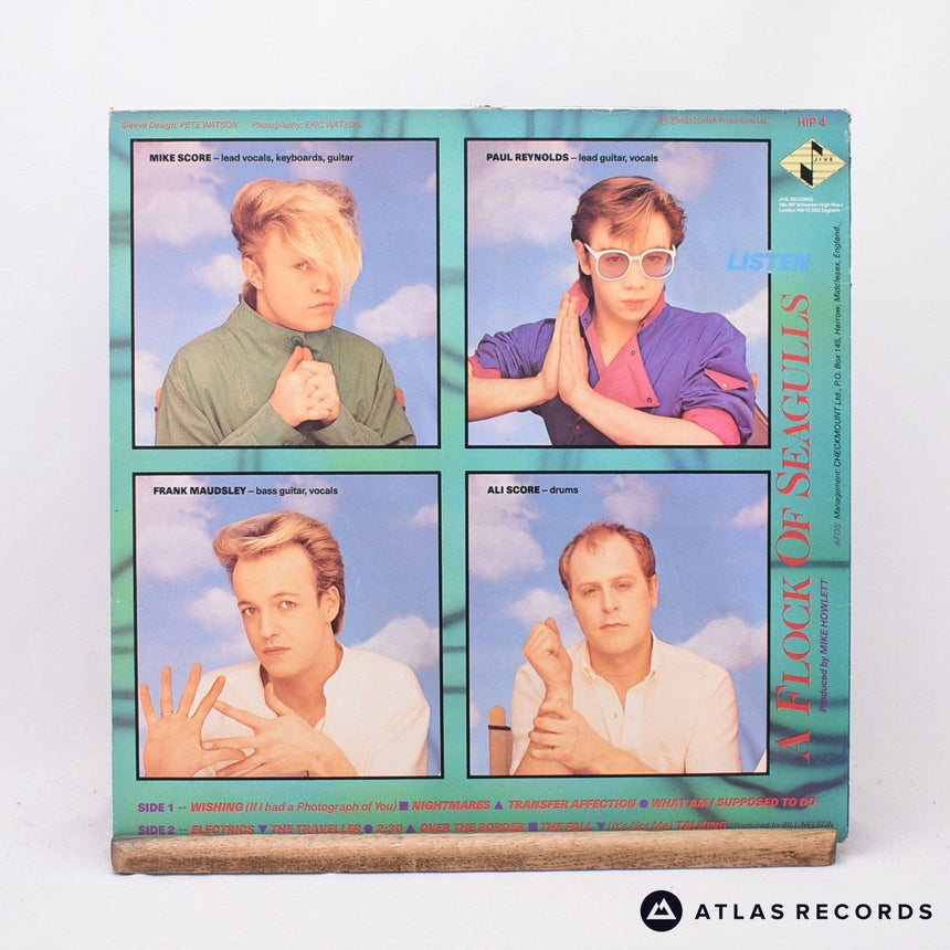 A Flock Of Seagulls - Listen - Bilbo LP Vinyl Record - VG+/VG+