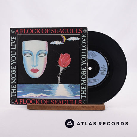 A Flock Of Seagulls The More You Live, The More You Love 7" Vinyl Record - Front Cover & Record