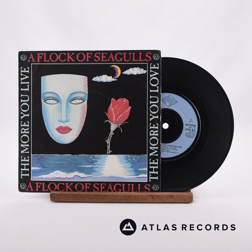 A Flock Of Seagulls The More You Live, The More You Love 7" Vinyl Record - Front Cover & Record