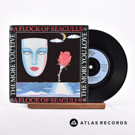 A Flock Of Seagulls The More You Live, The More You Love 7" Vinyl Record - Front Cover & Record