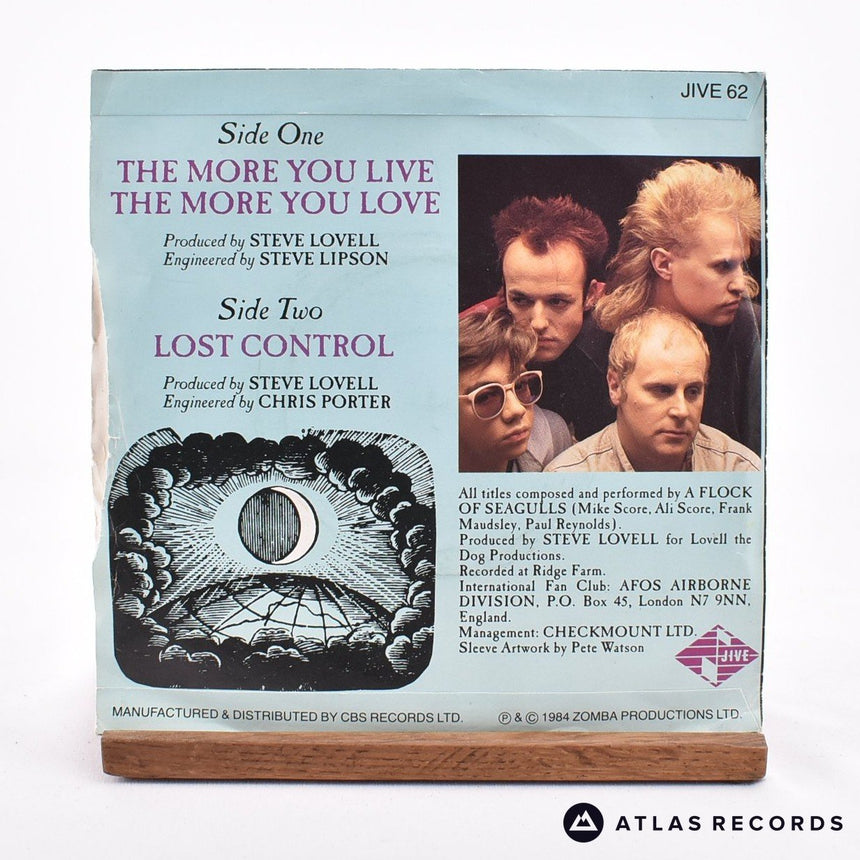 A Flock Of Seagulls - The More You Live, The More You Love - 7" Vinyl Record - VG+/EX