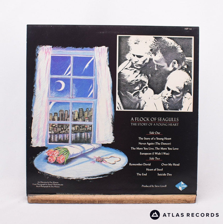 A Flock Of Seagulls - The Story Of A Young Heart - A1 B1 LP Vinyl Record - EX/EX