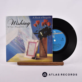 A Flock Of Seagulls Wishing 7" Vinyl Record - Front Cover & Record