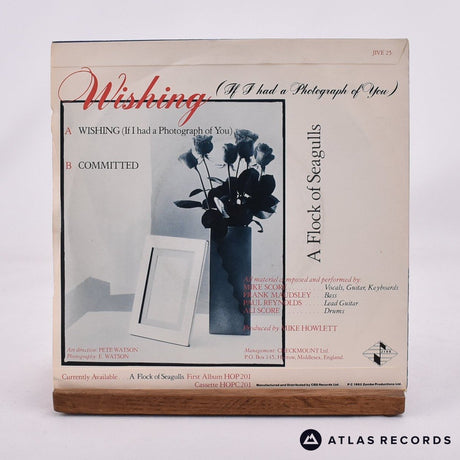 A Flock Of Seagulls - Wishing - 7" Vinyl Record - EX/VG+