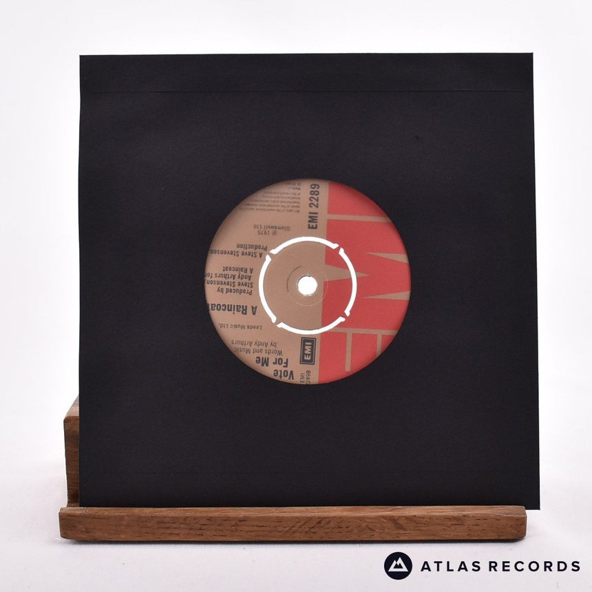 A Raincoat - I Love You For Your Mind - 7" Vinyl Record - EX