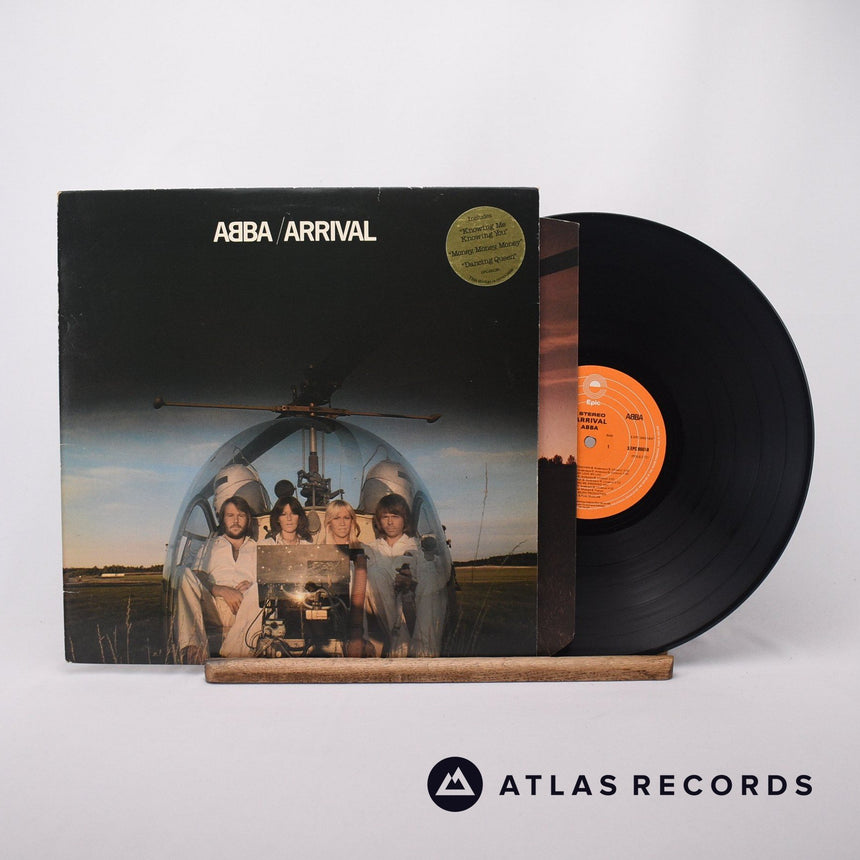 ABBA Arrival LP Vinyl Record - Front Cover & Record