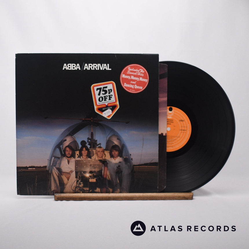 ABBA Arrival LP Vinyl Record - Front Cover & Record