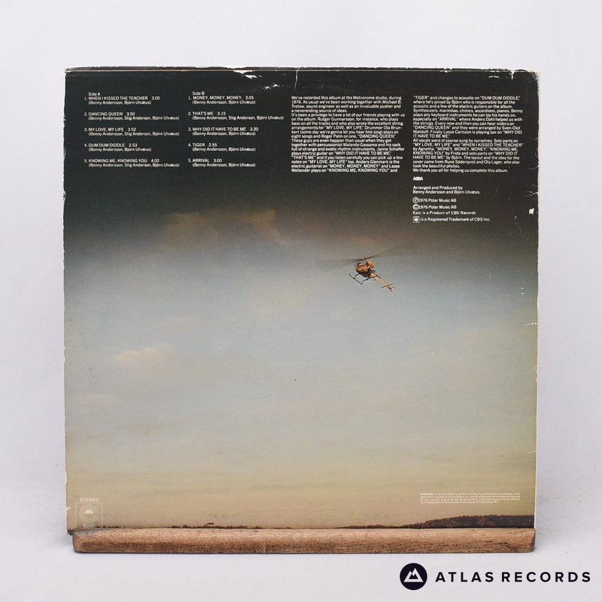 ABBA - Arrival - LP Vinyl Record - VG+/VG+