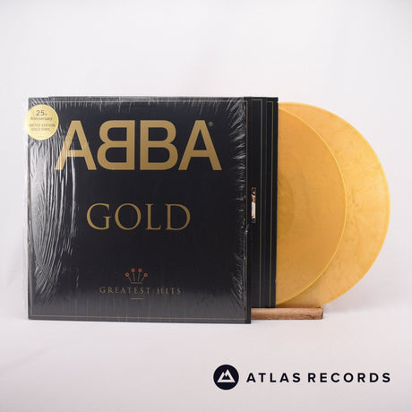 ABBA Gold (Greatest Hits) 2 x LP Vinyl Record - Front Cover & Record