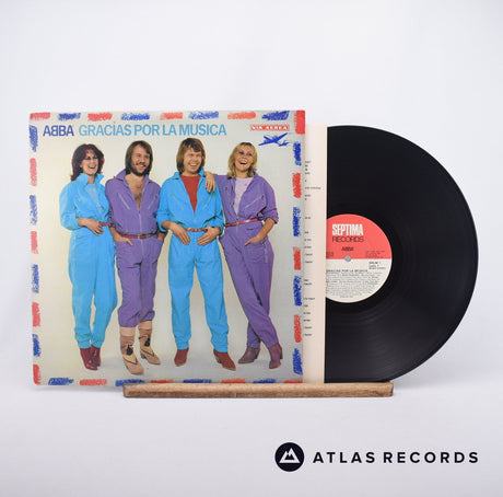 ABBA Gracias Por La Musica LP Vinyl Record - Front Cover & Record