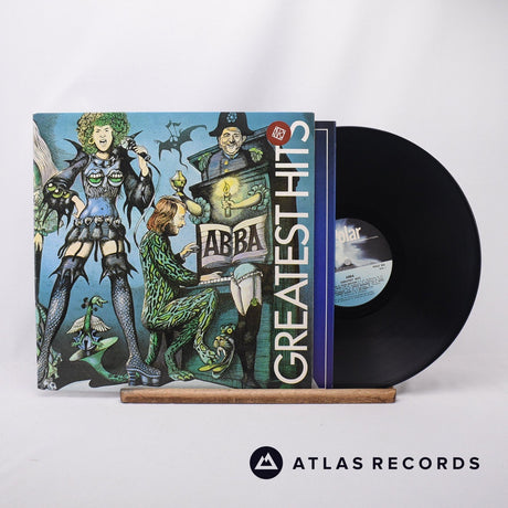 ABBA Greatest Hits LP Vinyl Record - Front Cover & Record