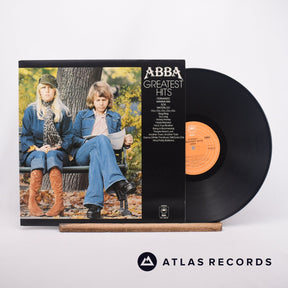 ABBA Greatest Hits LP Vinyl Record - Front Cover & Record