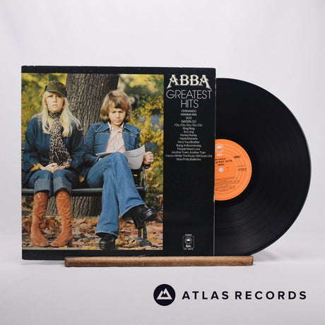 ABBA Greatest Hits LP Vinyl Record - Front Cover & Record