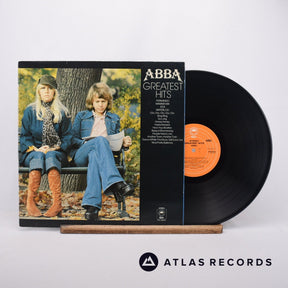 ABBA Greatest Hits LP Vinyl Record - Front Cover & Record