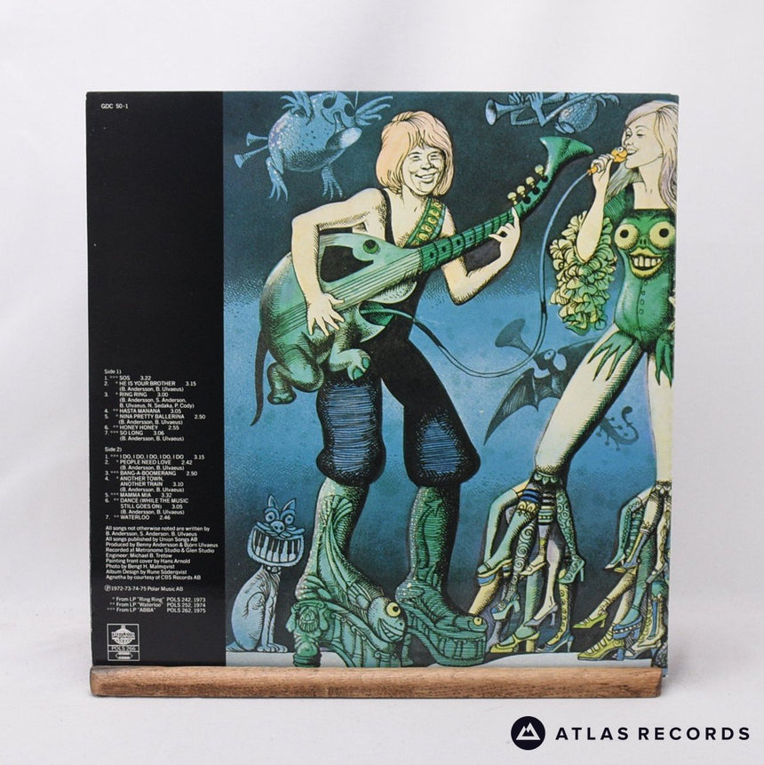 ABBA - Greatest Hits - Gatefold Sweden -A -B LP Vinyl Record - EX/VG+