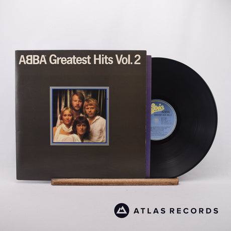 ABBA Greatest Hits Vol. 2 LP Vinyl Record - Front Cover & Record