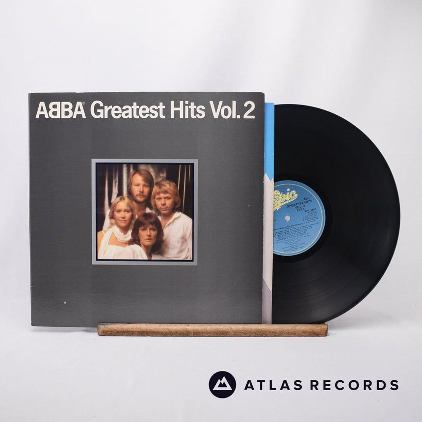 ABBA Greatest Hits Vol. 2 LP Vinyl Record - Front Cover & Record