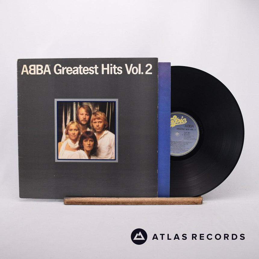 ABBA Greatest Hits Vol. 2 LP Vinyl Record - Front Cover & Record