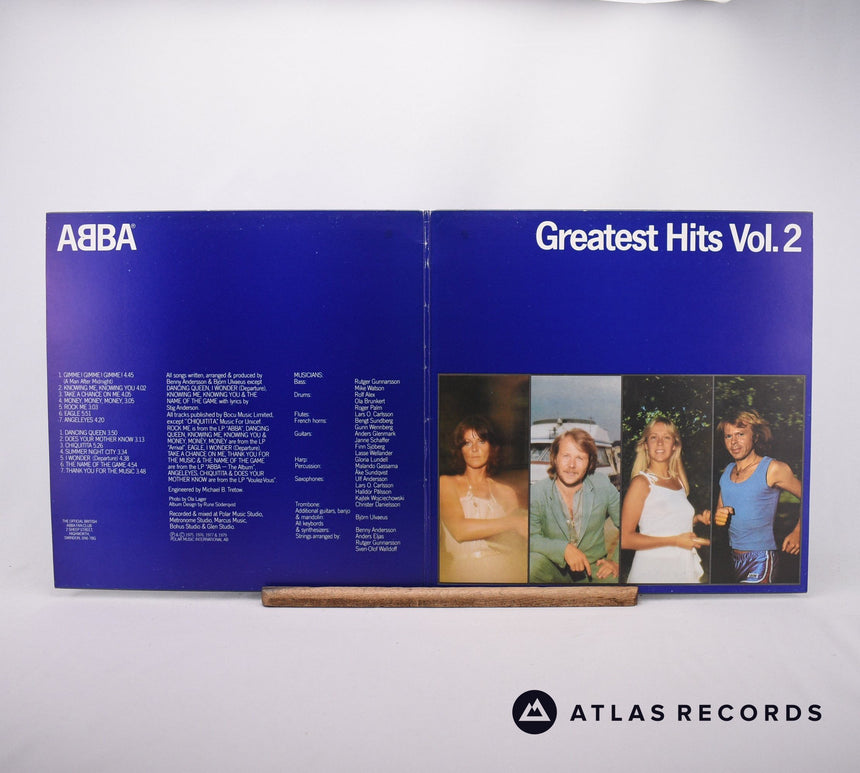 ABBA - Greatest Hits Vol. 2 - Gatefold LP Vinyl Record - VG+/VG+