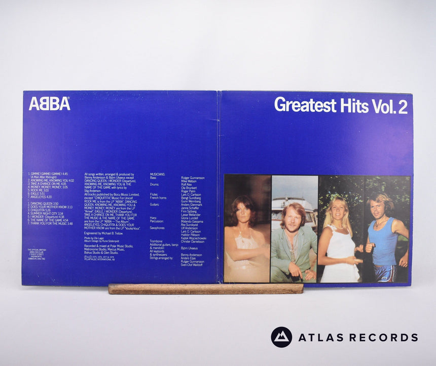 ABBA - Greatest Hits Vol. 2 - Gatefold LP Vinyl Record - VG+/VG+