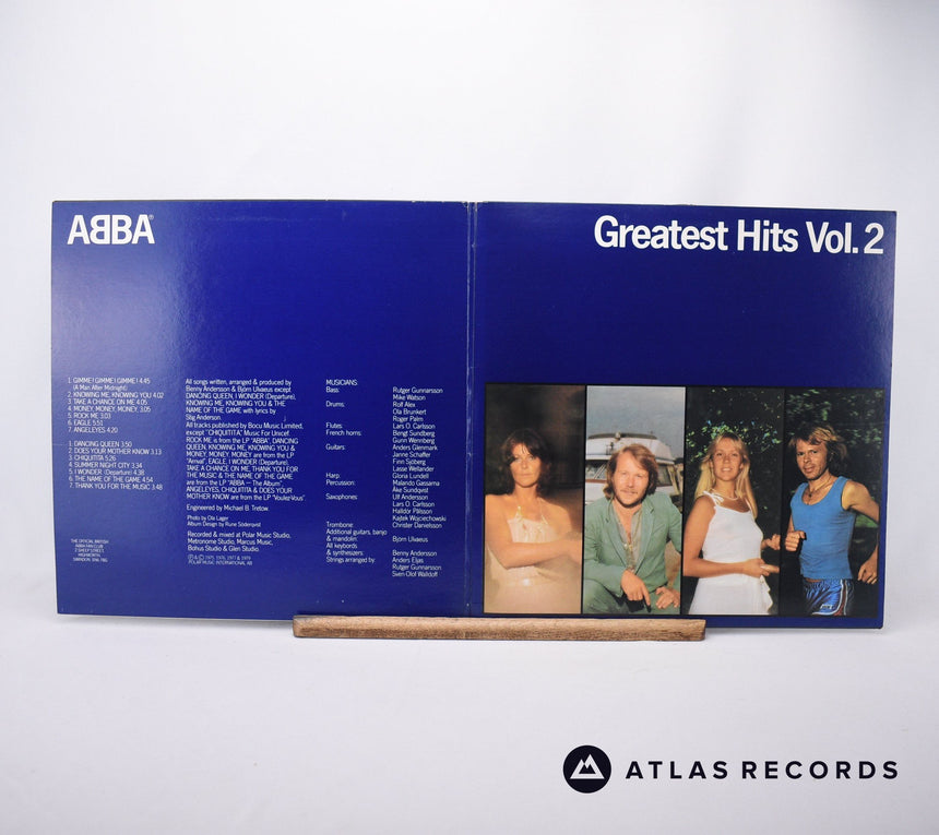 ABBA - Greatest Hits Vol. 2 - Gatefold LP Vinyl Record - VG+/EX