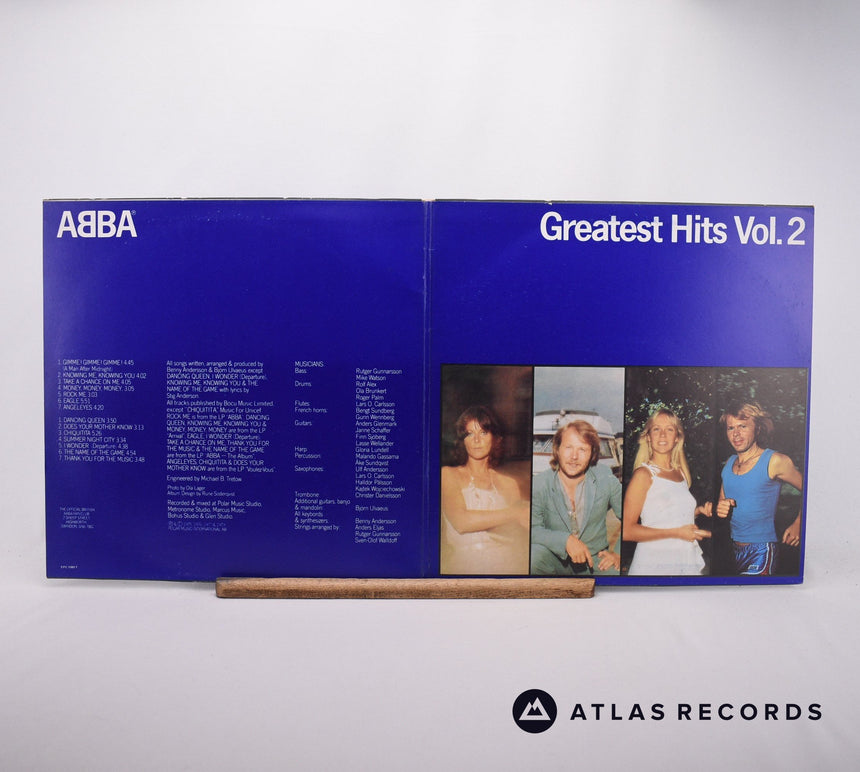 ABBA - Greatest Hits Vol. 2 - Gatefold LP Vinyl Record - VG+/VG+