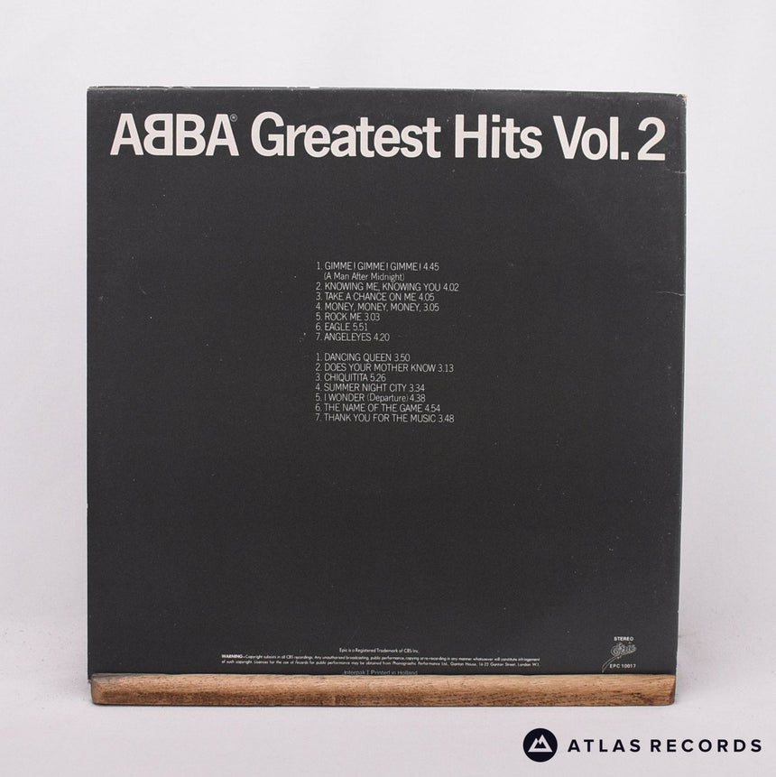 ABBA - Greatest Hits Vol. 2 - Gatefold LP Vinyl Record - VG+/VG+