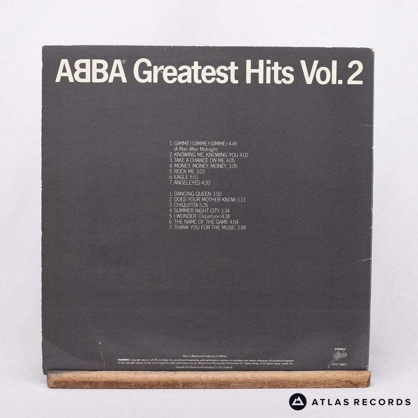 ABBA - Greatest Hits Vol. 2 - Gatefold LP Vinyl Record - VG+/VG+