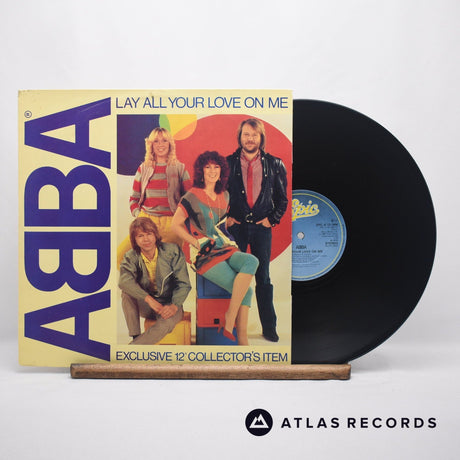 ABBA Lay All Your Love On Me 12" Vinyl Record - Front Cover & Record