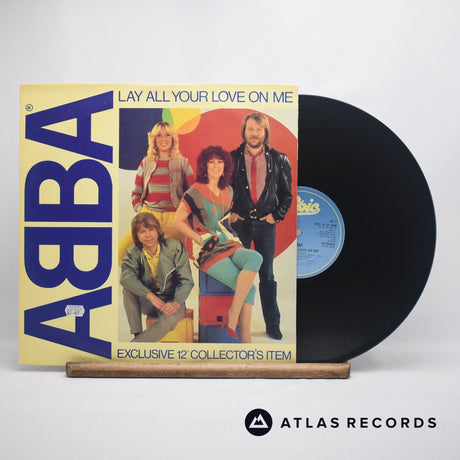 ABBA Lay All Your Love On Me 12" Vinyl Record - Front Cover & Record
