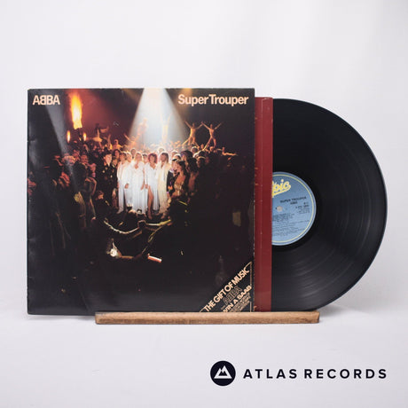 ABBA Super Trouper LP Vinyl Record - Front Cover & Record