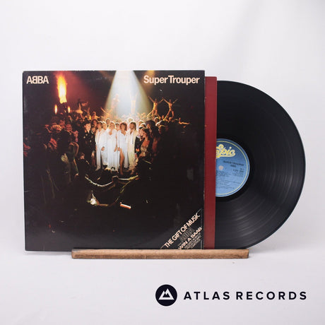ABBA Super Trouper LP Vinyl Record - Front Cover & Record