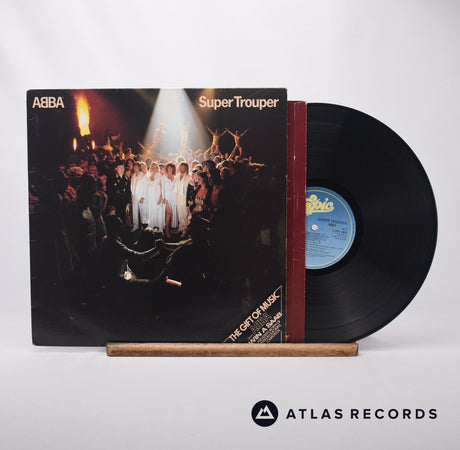 ABBA Super Trouper LP Vinyl Record - Front Cover & Record